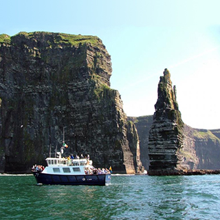 Cliffs of Moher with Boat Cruise image